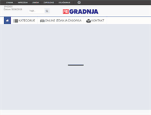 Tablet Screenshot of progradnja.hr